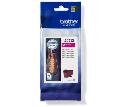 Tusz Brother LC427XLM magenta do 5000 str.